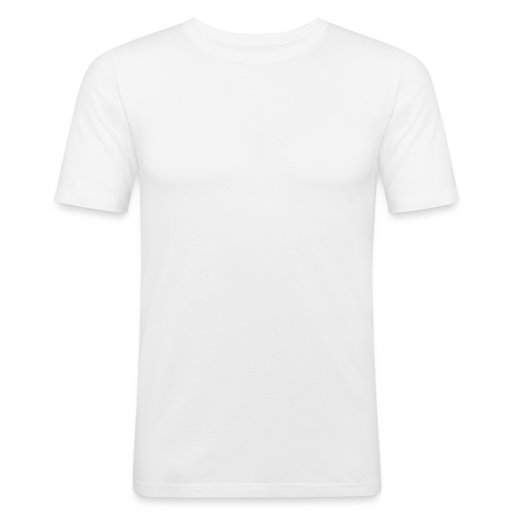 T-shirt près du corps Homme - blanc